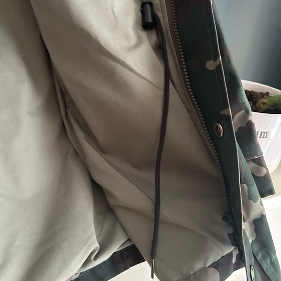 Vintage Camouflage Military Field Jacket 42R XL - Picture 8 of 16